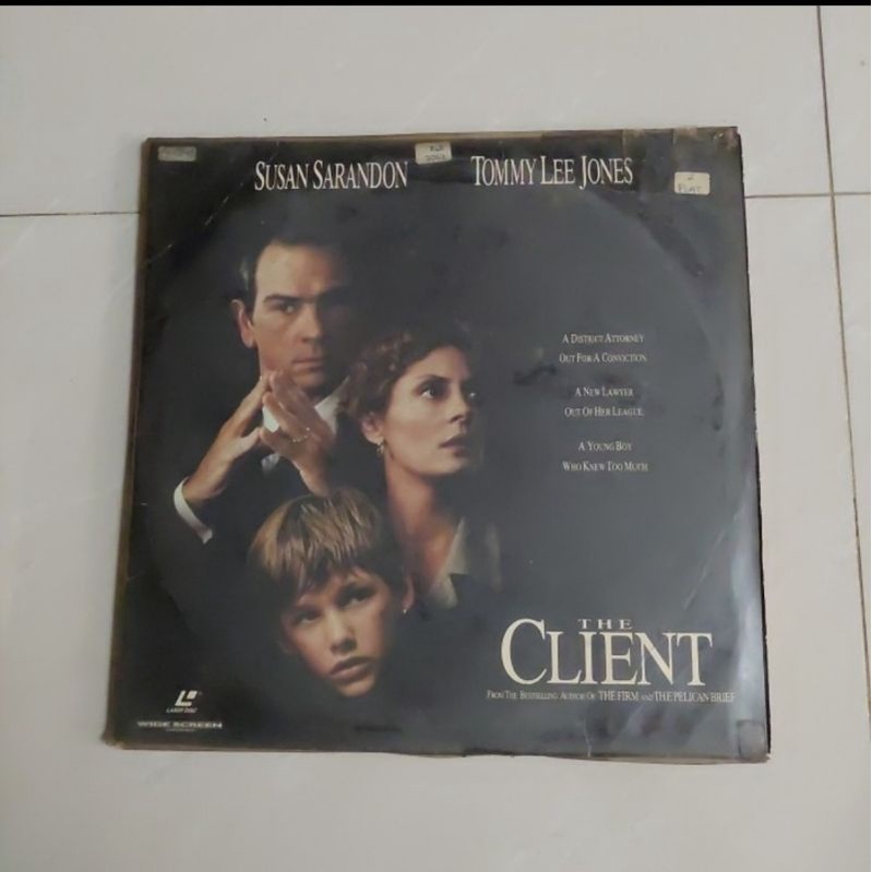 Kaset Laser disc The Client