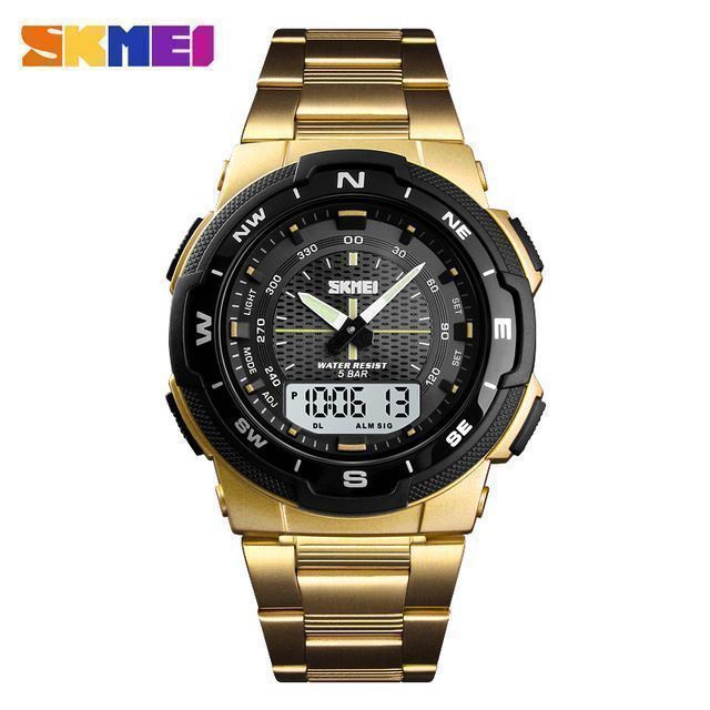 SKMEI 1370 Jam Tangan Pria Digital Analog Anti Air WATCHKITE WKOS