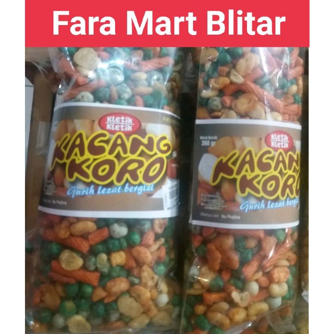 

Kacang Koro Mix Khas Blitar