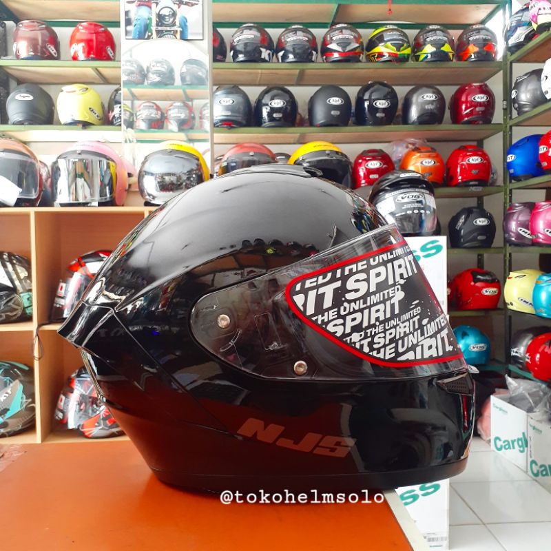 NJS ZX1 Solid Black Glossy