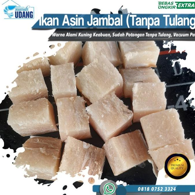 

Big Sale Ikan Asin Jambal Roti (Sudah Potongan Tanpa Tulang) 250 gr Big Sale