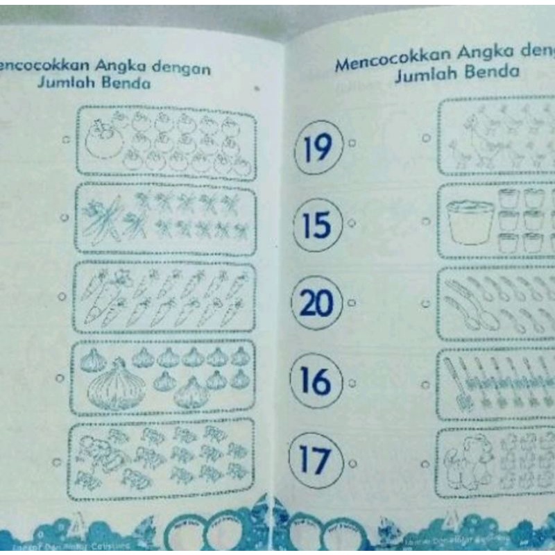 ORI buku lancar Dan pintar calistung untuk anak usia dini penerbit bintang Indonesia