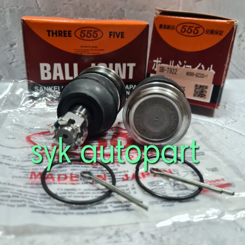 BALL JOINT AGYA SB-T992 555 /48069-BZ320-1 1set 2pc