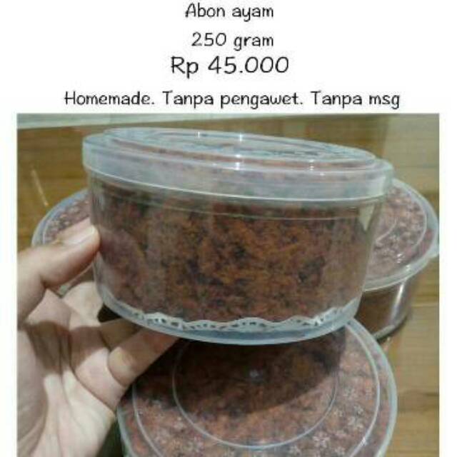 

Abon jogja homemade no pengawet & msg