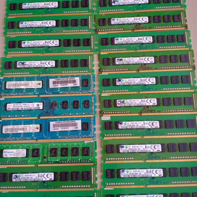 OBRAL GAN .. RAM 4GB DESKTOP PC 10600 &amp; 12800 &amp;1333 &amp;1600 MEREK CAMPURR