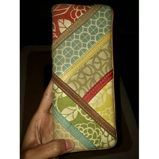 Dompet fossil patchwork