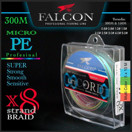 Senar PE FALCON Uni Cord X8 -300 meter