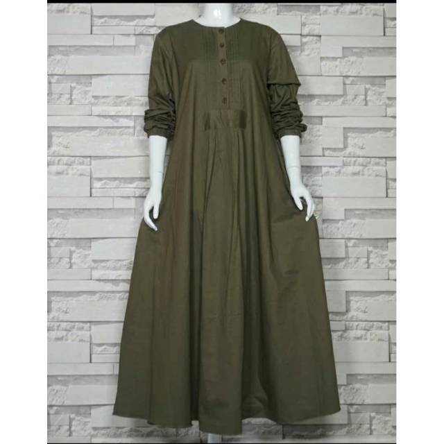 Katun twill dress ori by Yoya