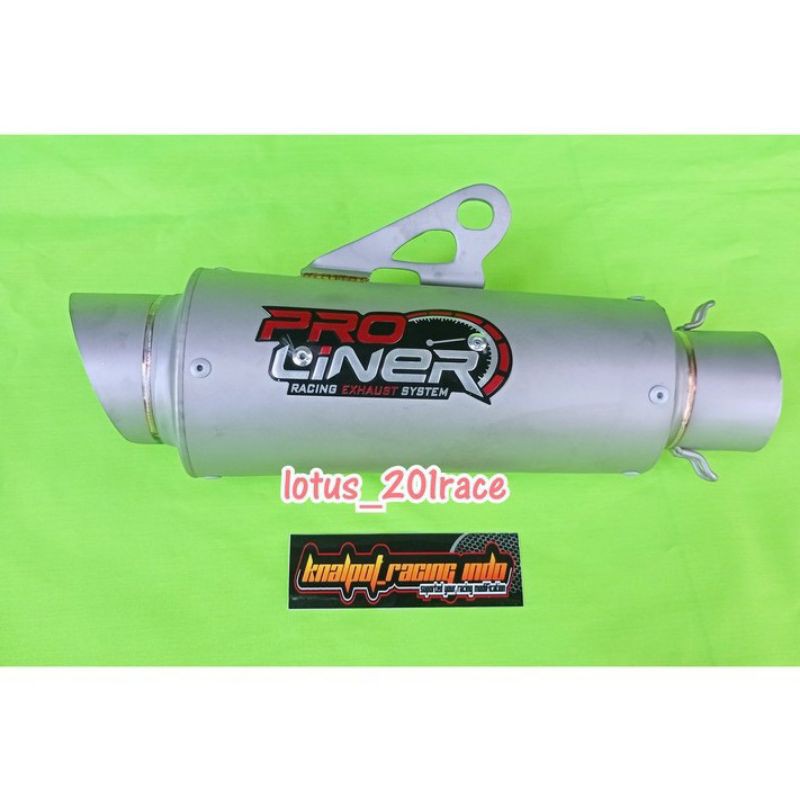 slinser slenser silincer selencer knalpot racing proliner inlet 50 masuk untuk semua motor-TIITAN