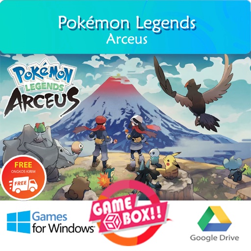 POKEMON LEGENDS ARCEUS RYUJINX EMULATOR - PC LAPTOP GAMES