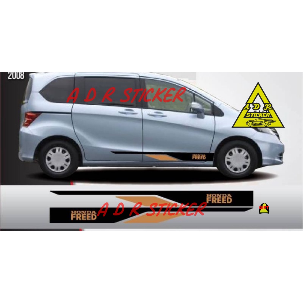 STICKER HONDA FREED CUTING STICKER STIKER MOBIL HONDA FREED