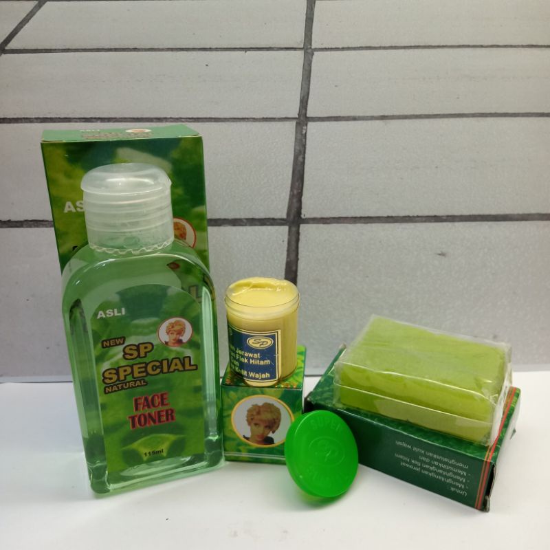 Paket Cream SP Hijau 3 in 1