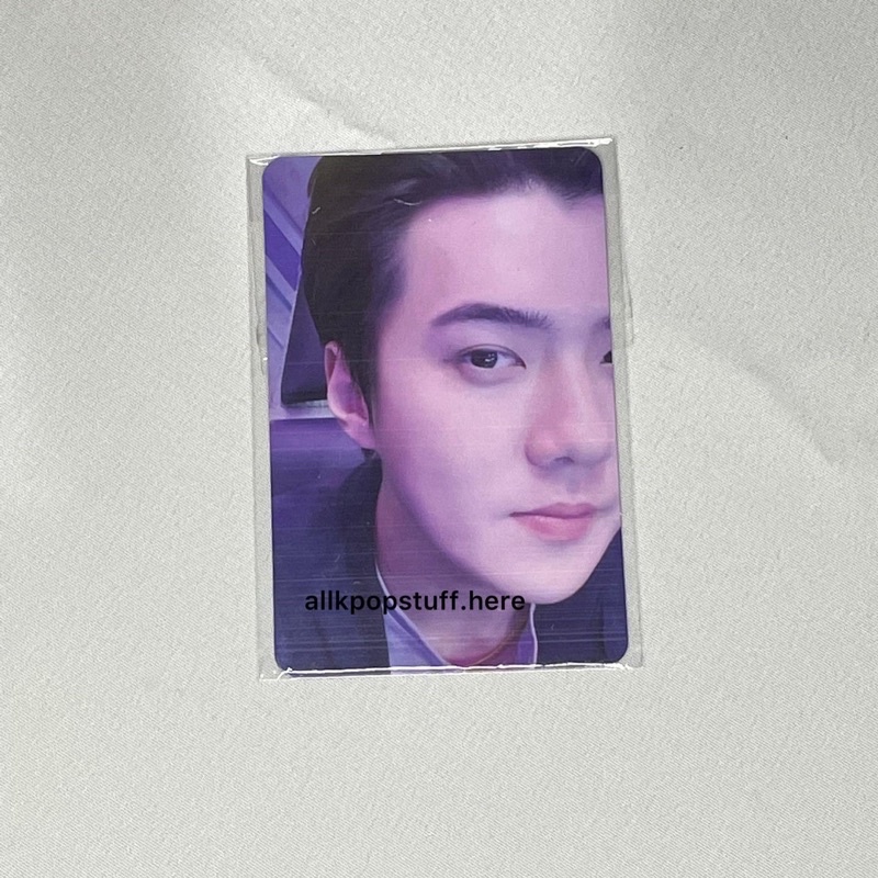 Photocard Sehun Don't Fight The Feeling Jewel Case Ar Selca Official | PC Sehun DFTF Ar Selca Ganten