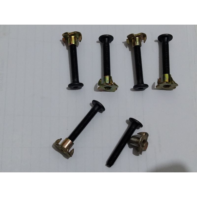 Baut Cakar Baud Speaker Plus Mur Cakar 4cm M6 Per 10Pcs
