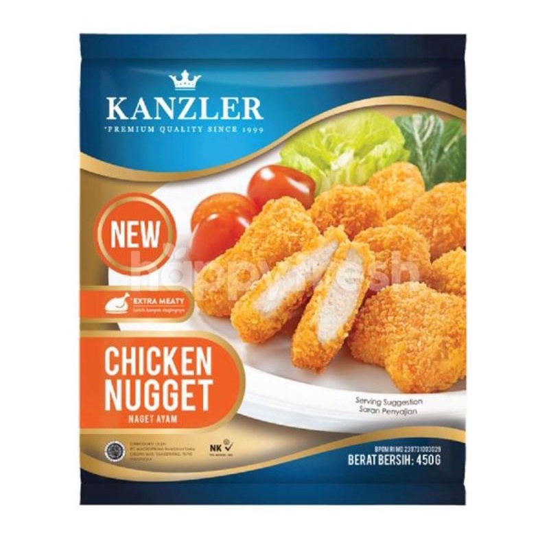 

Kanzler Chicken Nugget Premium Original uk 450 gr