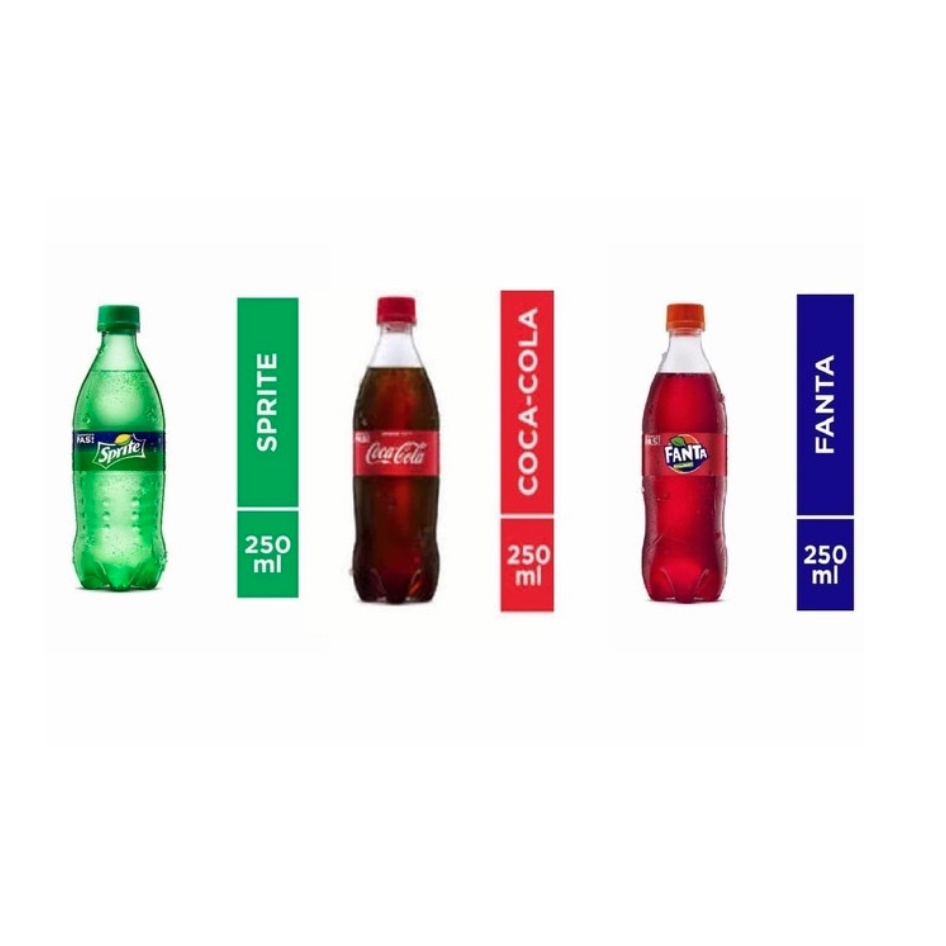 

Coca Cola Fanta Sprite Isi 250 ml