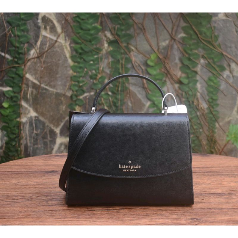 Jual KS Darcy Top Handle Satchel Refined I Black Shopee Indonesia