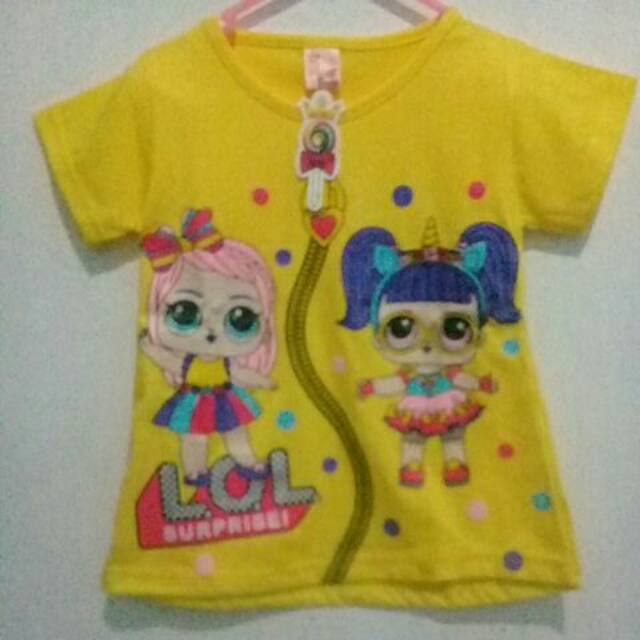 Baju setelan anak perempuan lol