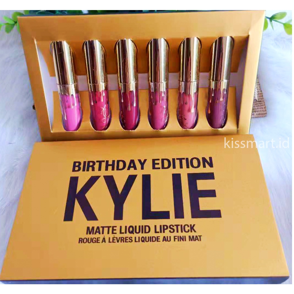 Lip Gloss Matte Liquid Lipstik Holiday Birthday Edition Lipstick XX027