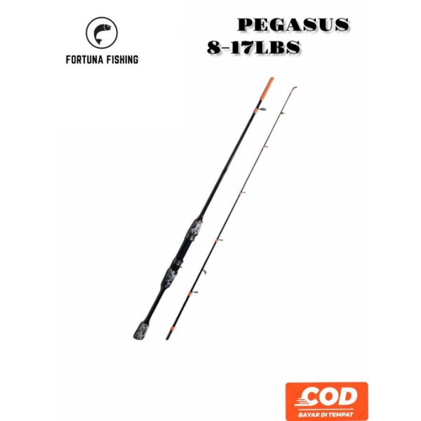 Joran mancing Pegasus 8-17lbs max drag 7kg
