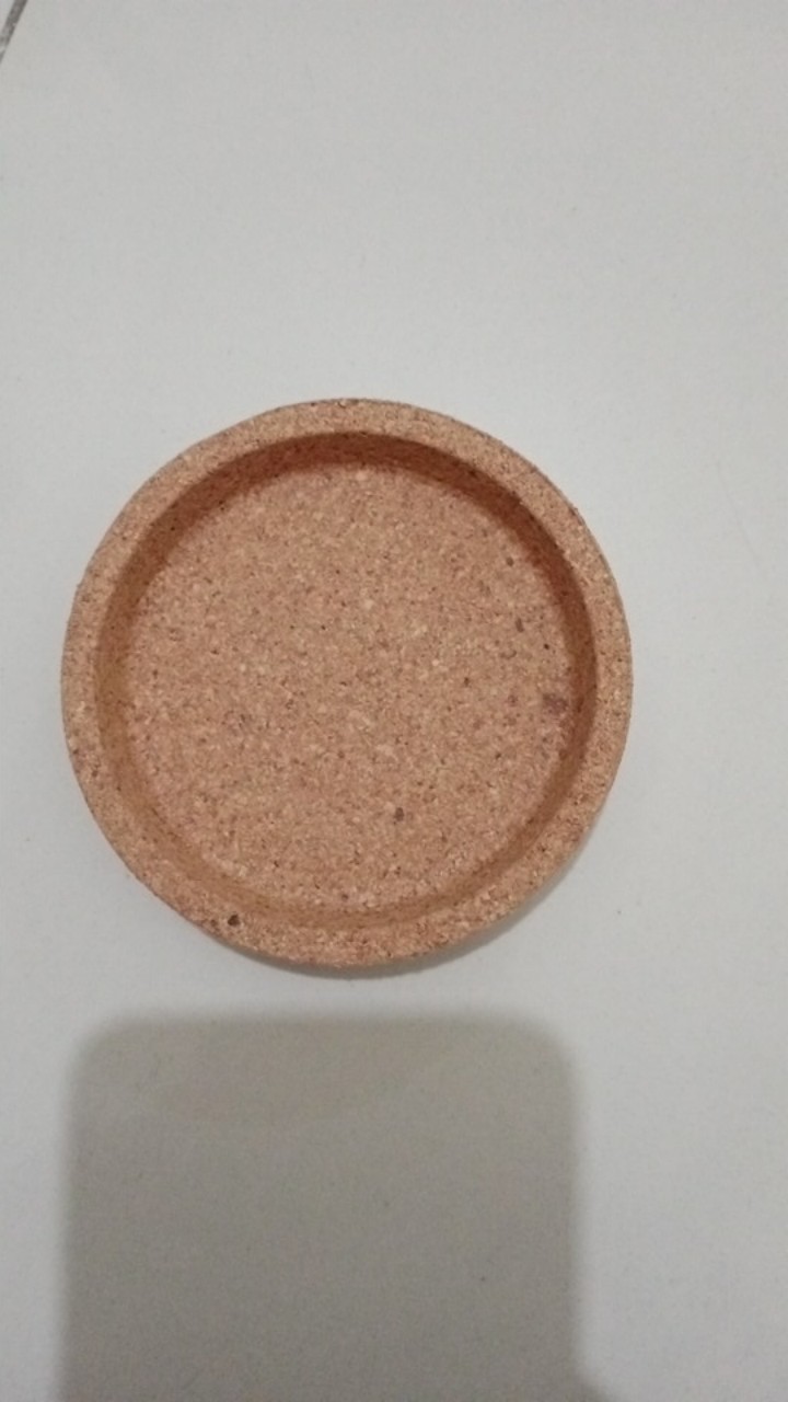 1bh Tempat Tatakan Gelas Mug Bahan Gabus 9cm Tatakan Mug 1 Bh