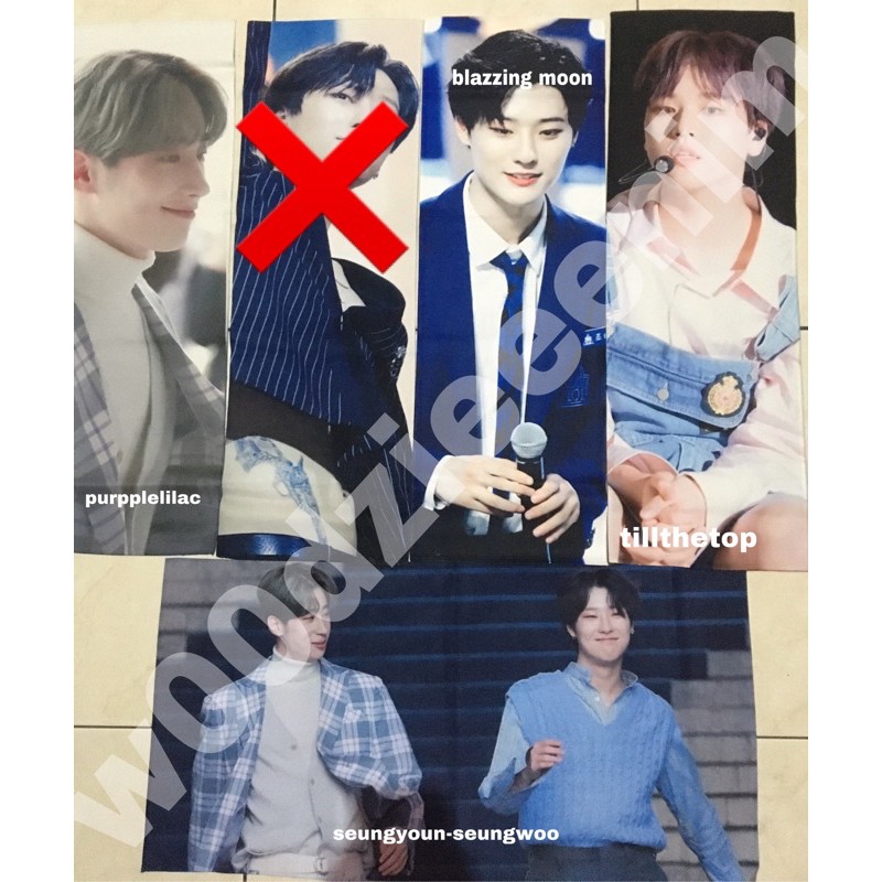 Slogan Cho Seungyoun(Woodz), Nam Dohyon, Han Seungwoo
