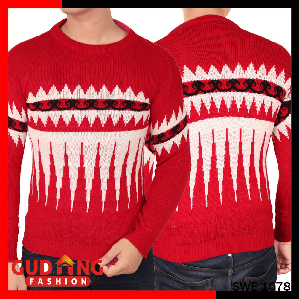 Sweater Rajut Tribal Pria - SWE 1078