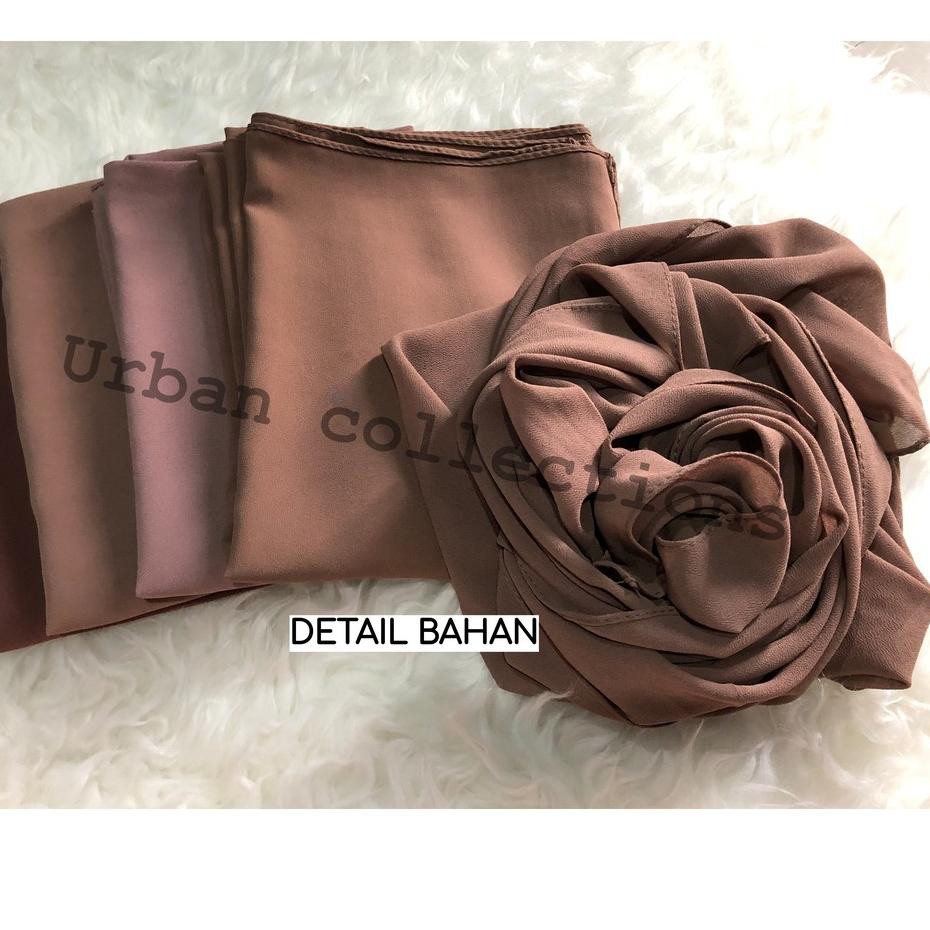 ➭ Heavy Chiffon Pashmina / Arabian Pashmina Premium Quality Chiffon Hijab Import Hijab Malaysian ➵