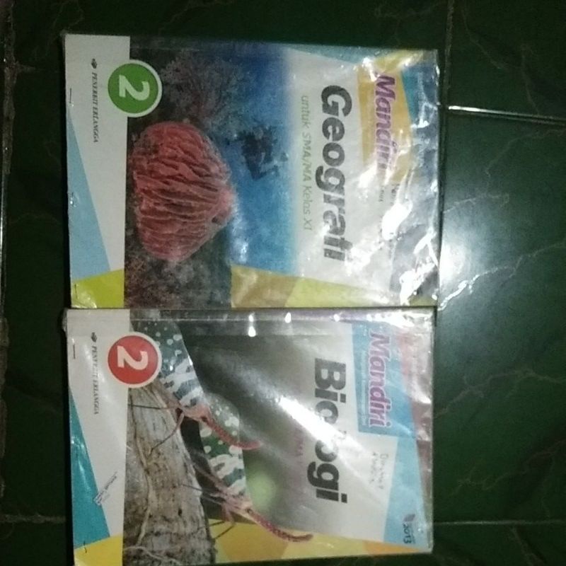 Buku Penerbit Erlangga Geografi dan Biologi Kelas 11