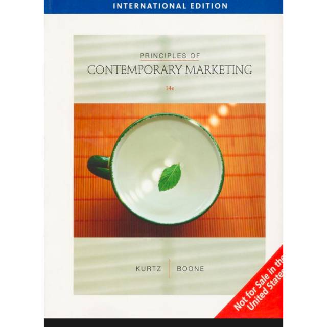

Principles of Contemporary Marketing 14e/KURTZ . Buku 100% asli