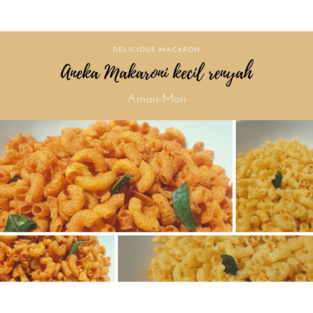 

Makaroni kecil renyah 200gr rasa asin dan pedas (Cemilan Murah)