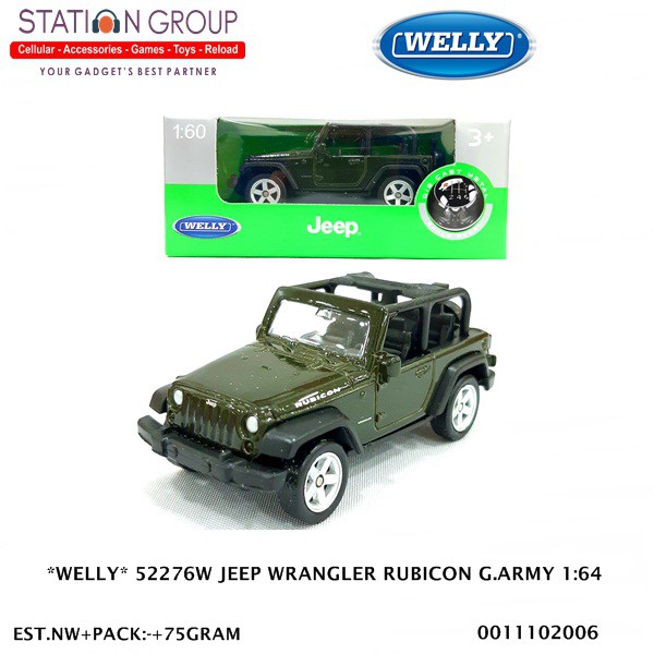 Green Jeep Wrangler >> Welly 52276w Jeep Wrangler Rubicon Green Army 1 60 Green Jeep Wrangler >> Welly 52276w Jeep Wrangler Rubicon Green Army 1 60