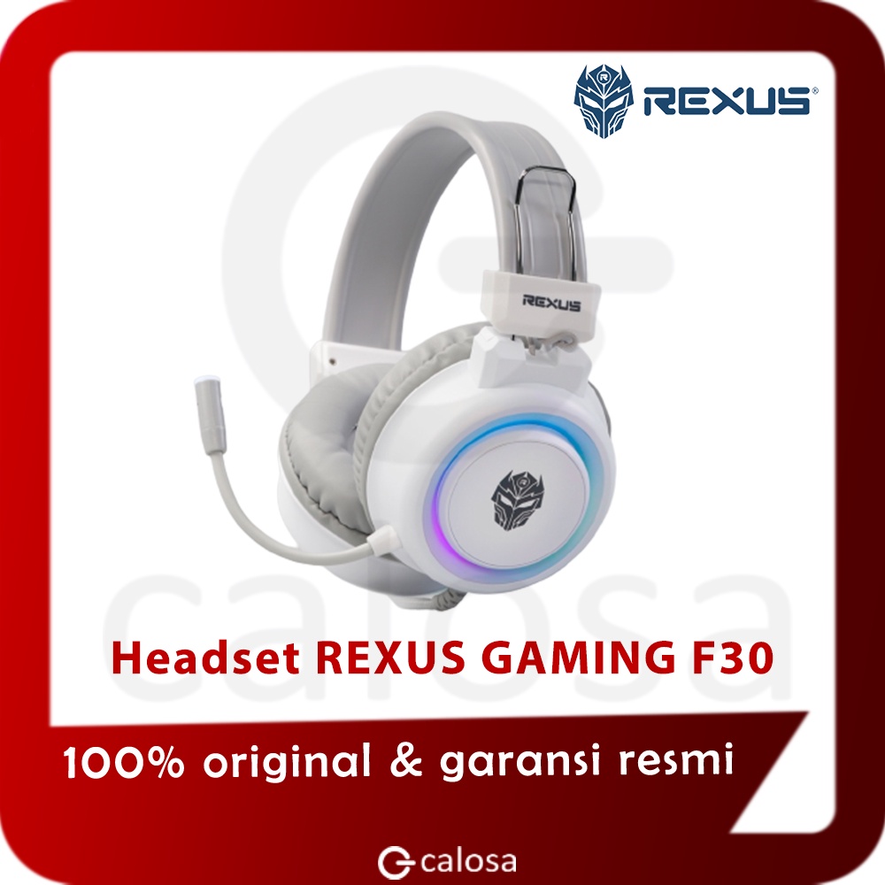 Headset REXUS GAMING F30 RGB LED Running Dual Jack With USB