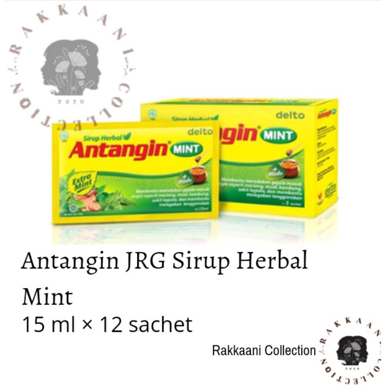 

Antangin JRG Mint Sirup Herbal 15 ml x 12 saset