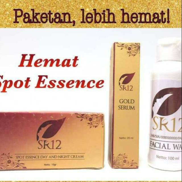 Paket hemat spot essence 2 SR12 BPOM ORIGINAL