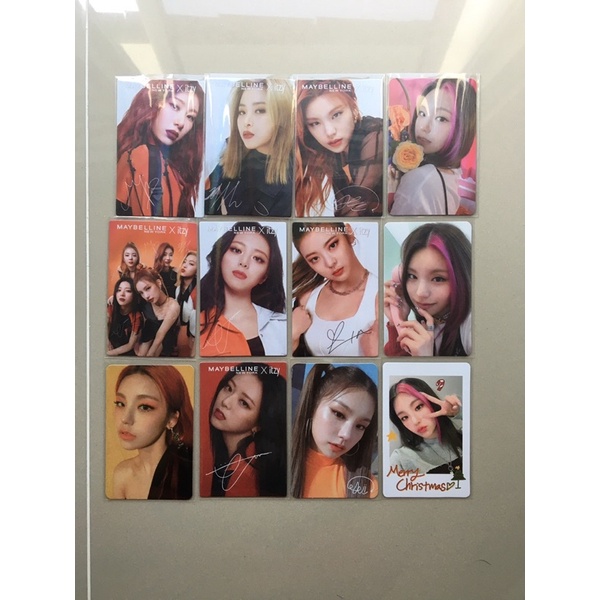 PC ITZY MAYBELINE CIL ICY YEJI YUNA RYUJIN LIA CHAERYONG