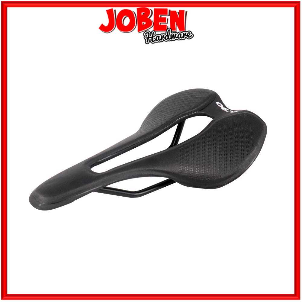 BISA COD EC90 Jok Sadel Sepeda Bike Saddle Fiber PU Leather Ultralight - C05 Sepedah Per Empuk Lipat