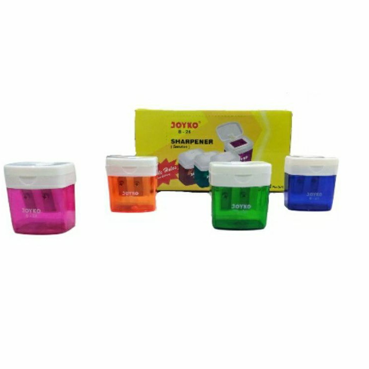 

Sharpener / Rautan / Serutan 2 Lubang Joyko B-24
