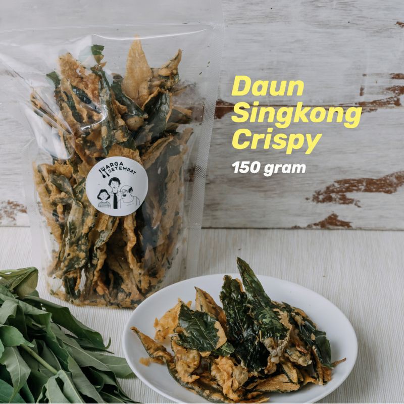

Daun Singkong Crispy 150 gr | Snack