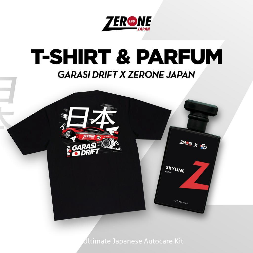 Special Edition Zerone Japan X GD's Perfume Skyline Paket Kaos dan Pafum Pria Original