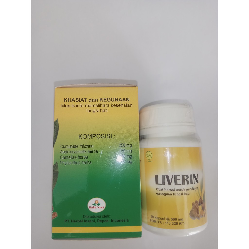 OBAT HERBAL LIVERIN UNTUK MEMELIHARA FUNGSI HATI