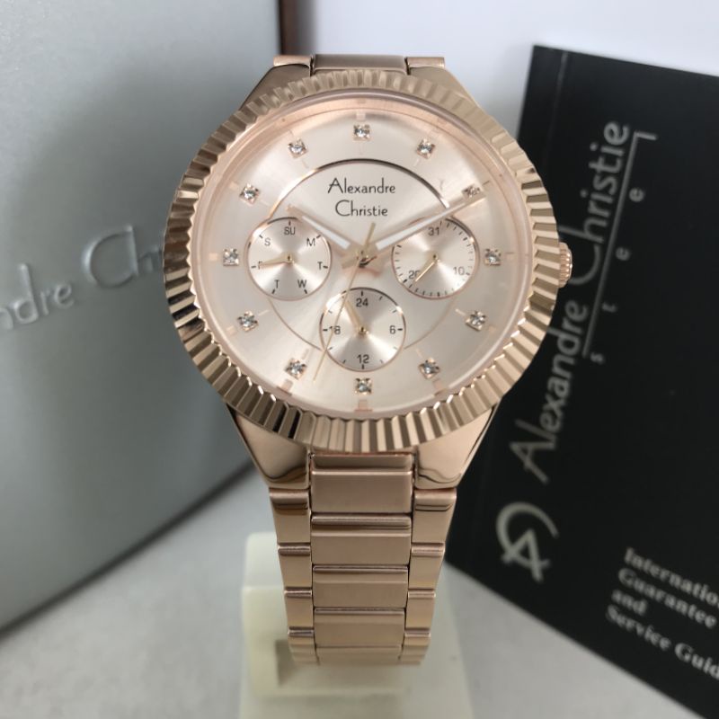 jam tangan wanita alexandre christie ac 2900 original 1 th