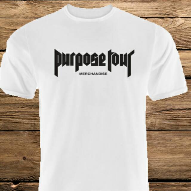 BAJU KAOS PURPOSE TOUR MERCHANDISE