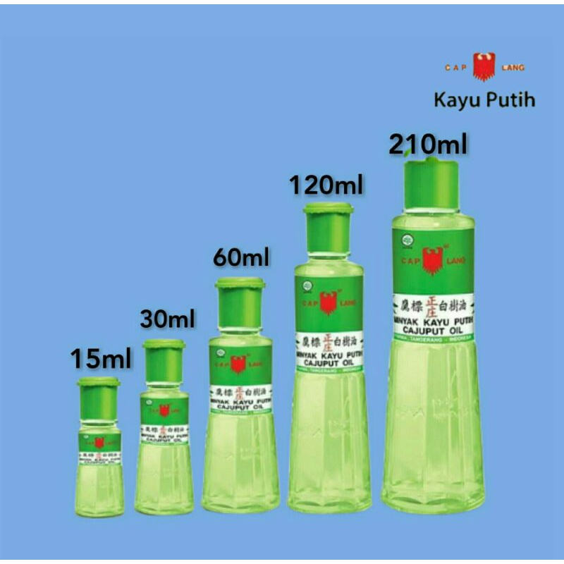 [60ml] Minyak kayu putih Cap Lang