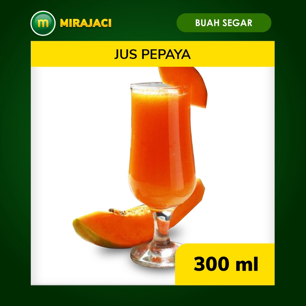 

Jus Pepaya Segar 300ml (Bandung Only)