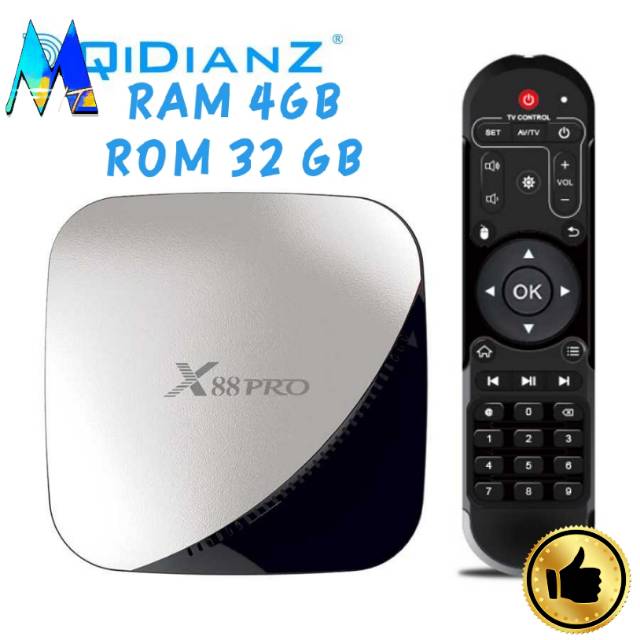 Jual STB ANDROID TV BOX RAM 4 GB ROM 32 GB ANDROID 9.0 Indonesia|Shopee