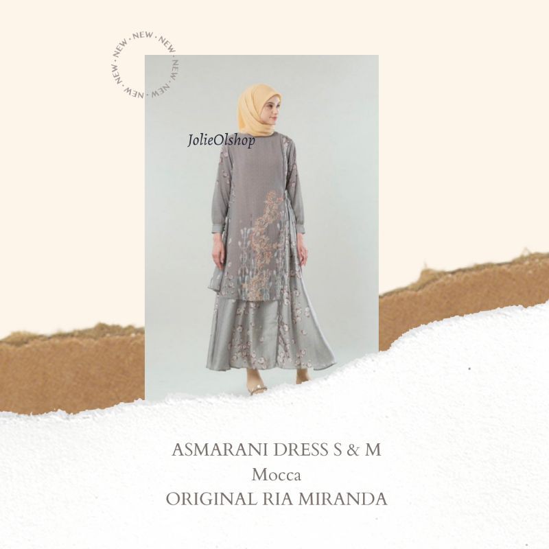 Asmarani Dress Ria miranda SAGA Raya Collection