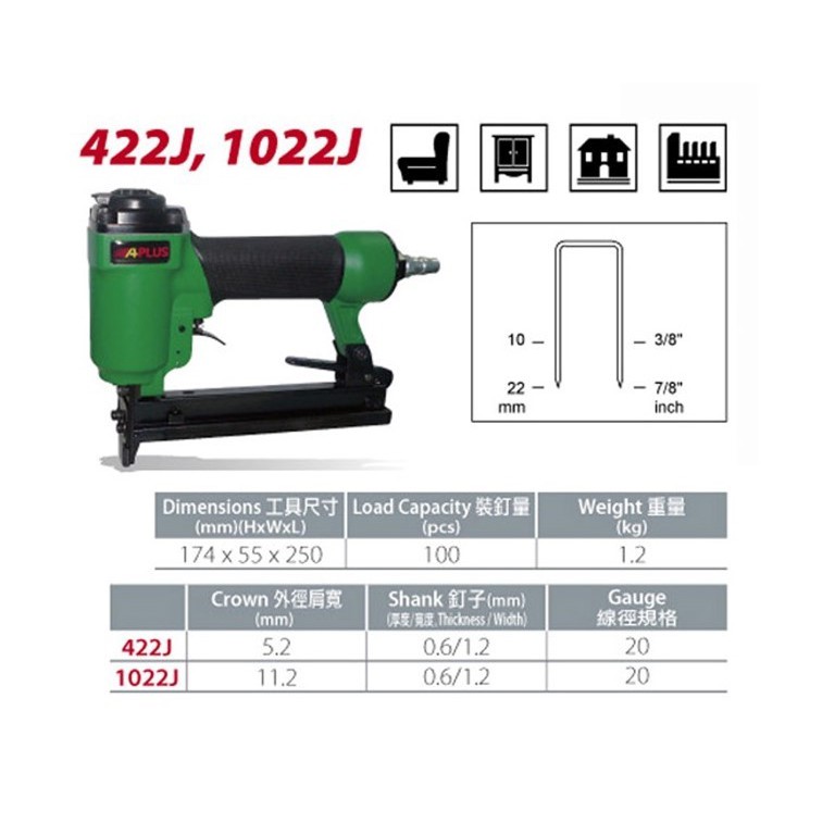 

Air Stapler 422J