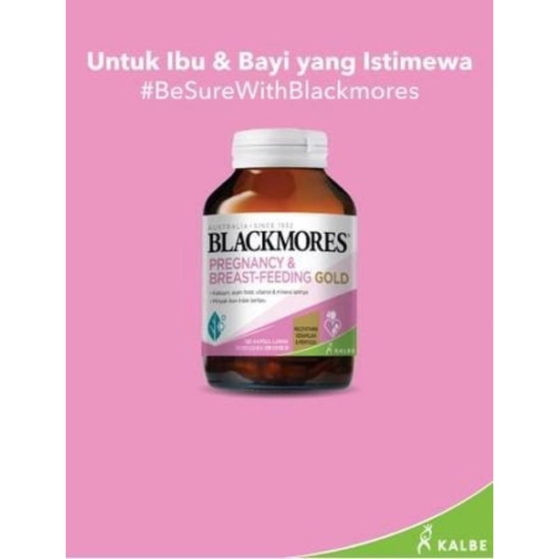 BLACKMORES  Pregnancy &amp; Breast - Feeding Gold