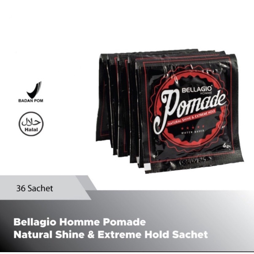 Bellagio Homme Pomade | Sachet 6 Gram